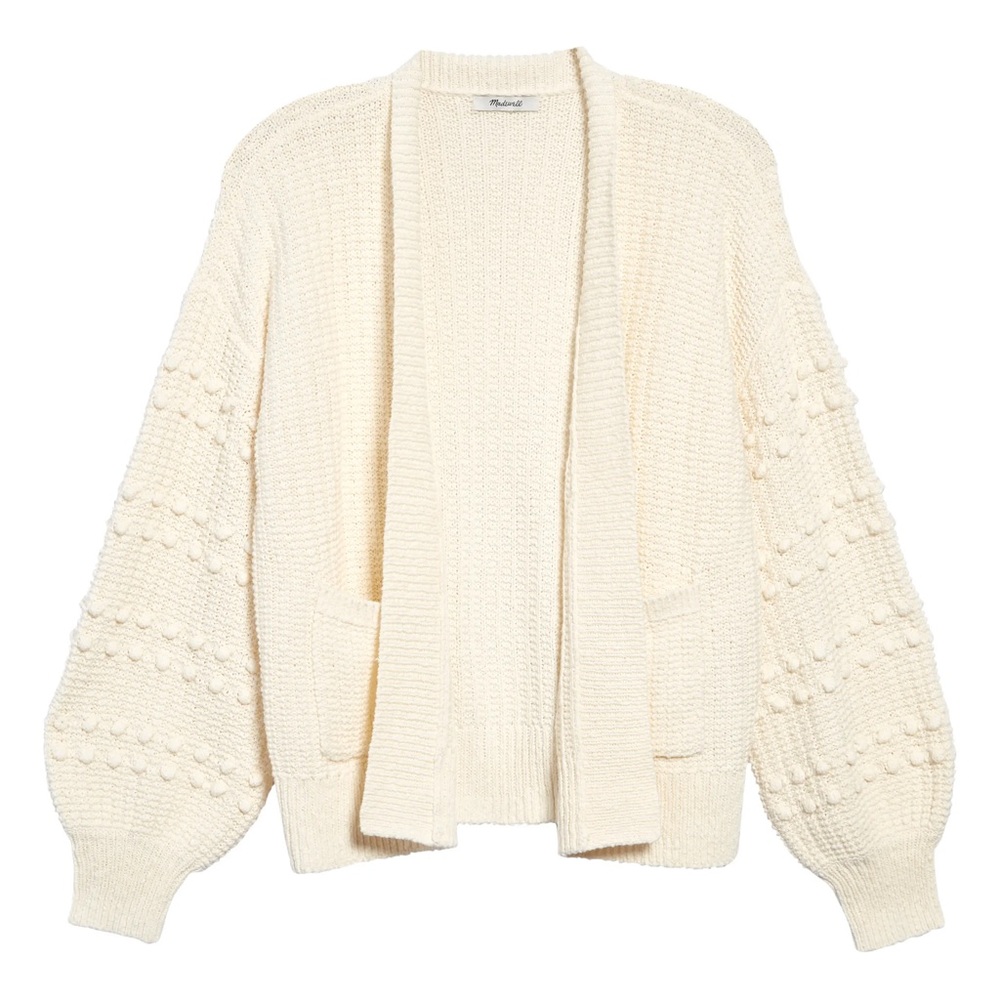 Madewell Bobble Cardigan Sweater